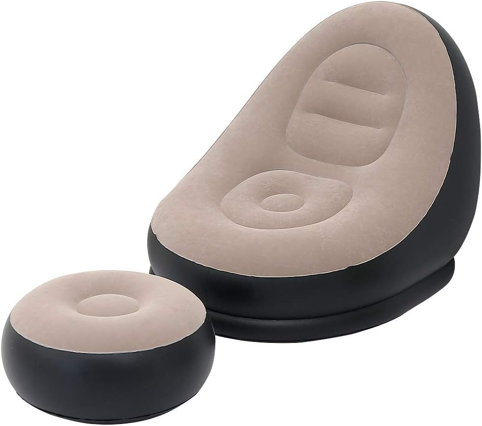 2Pcs Lazy Sofa Inflatable Chai - Outdoor Furniture Designer recension och pris