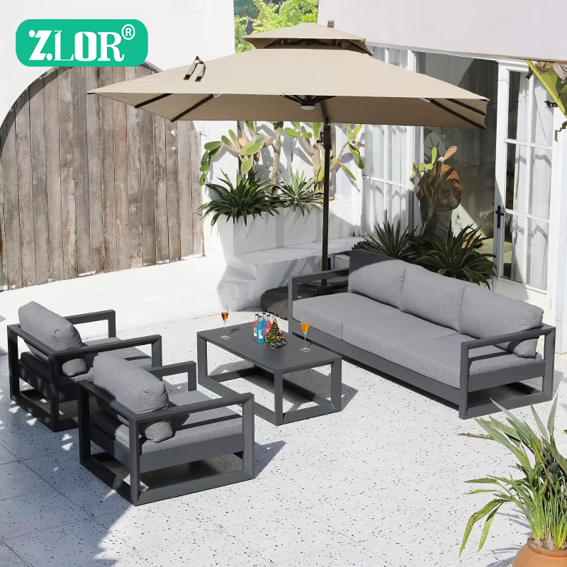 Luxury Aluminum Outdoor Sofa S - Outdoor Furniture Quality recension och pris