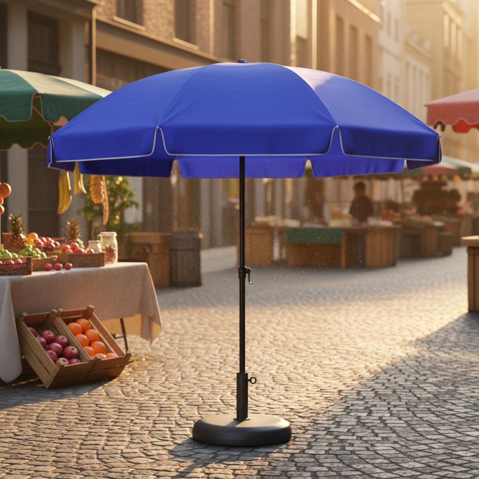 Round Weatherproof Umbrella Wa - Outdoor Furniture Vendors recension och pris