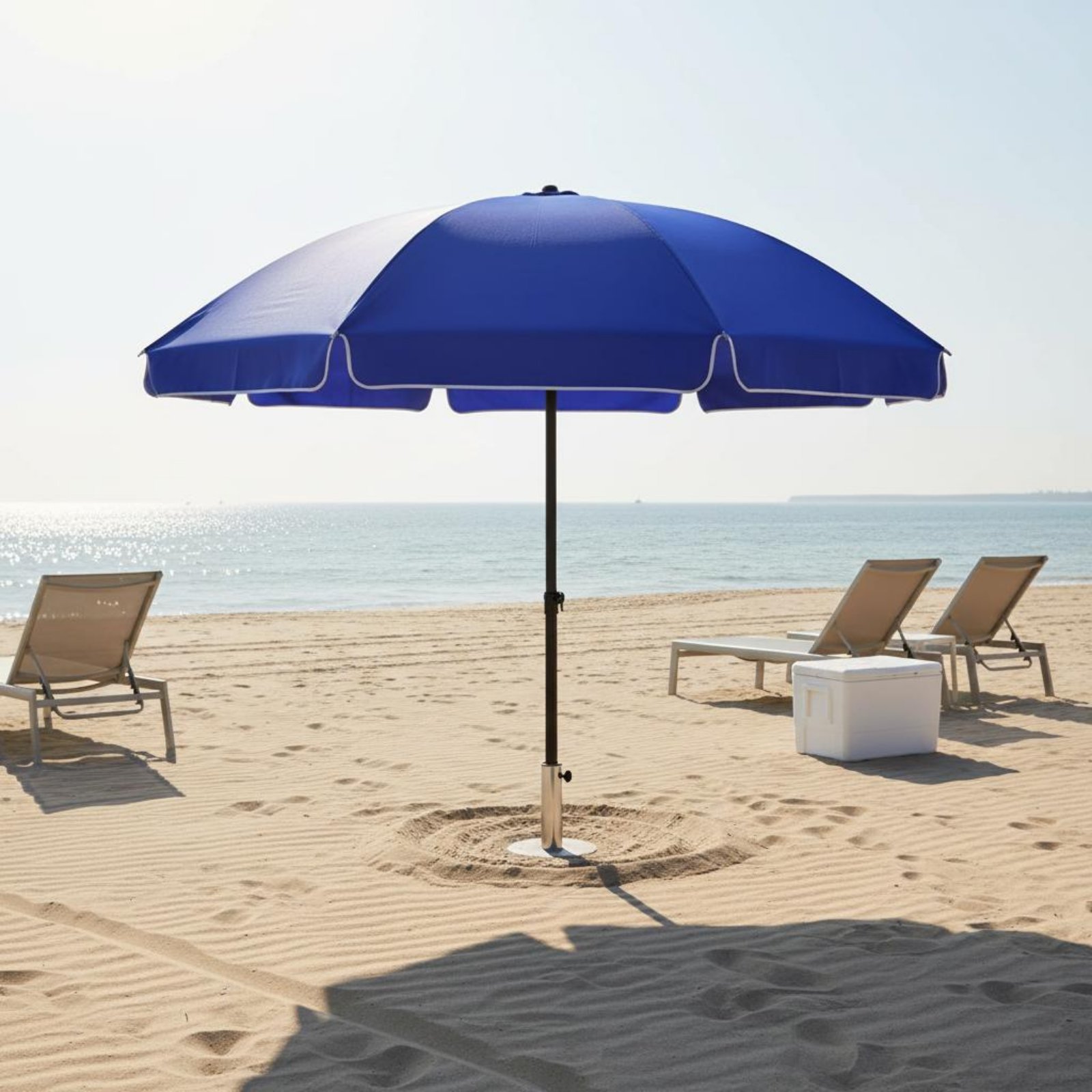 Round Weatherproof Umbrella Wa - Outdoor Furniture Vendors recension och pris