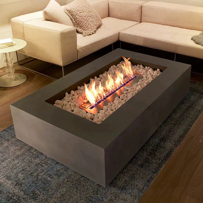 is-Modern Corten Steel Fire Pl - Outdoor Furniture With Fire Pit Table recension och pris
