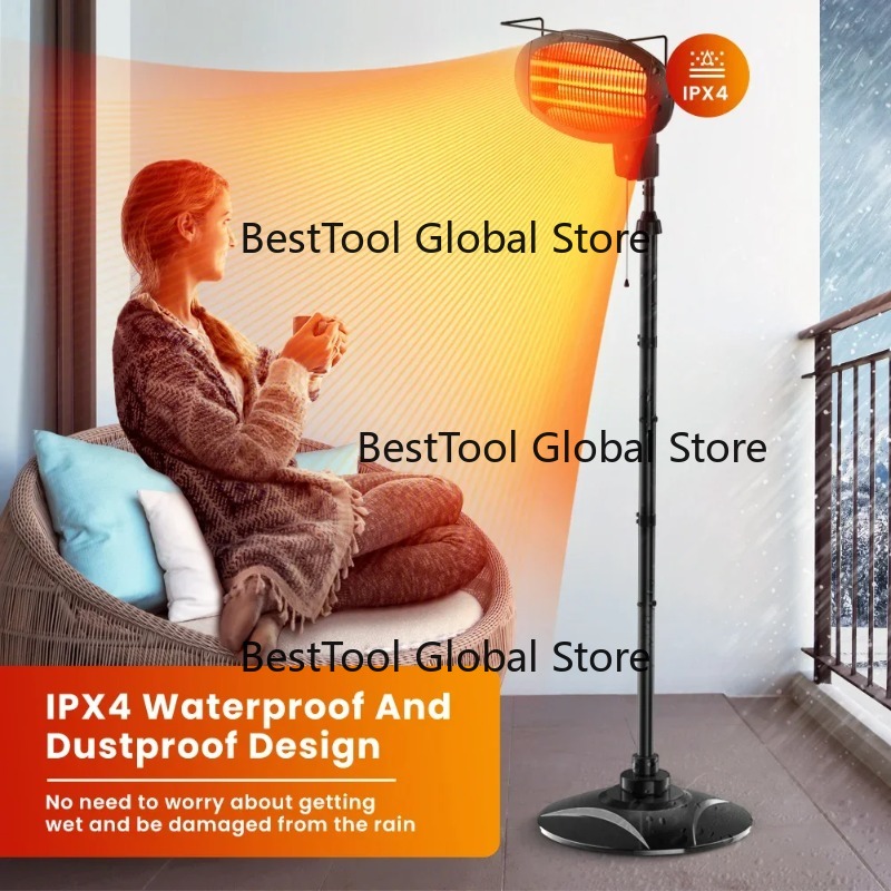 Waterproof Outdoor Electric Pa - Patio Heater Standing recension och pris