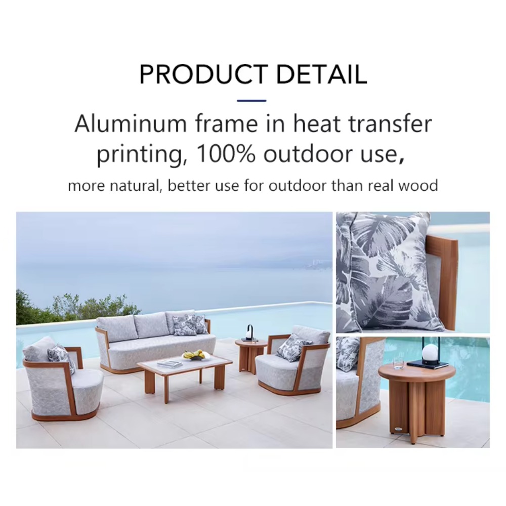 Modern Outdoor Aluminum Sofa G - Outdoor Furniture Quality recension och pris