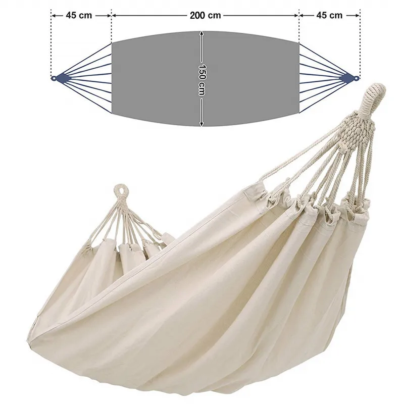 Hammocks A White Organic Cotto - Outdoor Furniture Quality recension och pris
