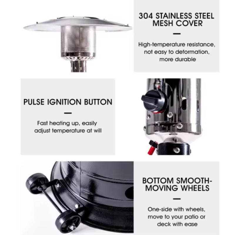 Standing Heaters Outdoor with  - Patio Heater Standing recension och pris
