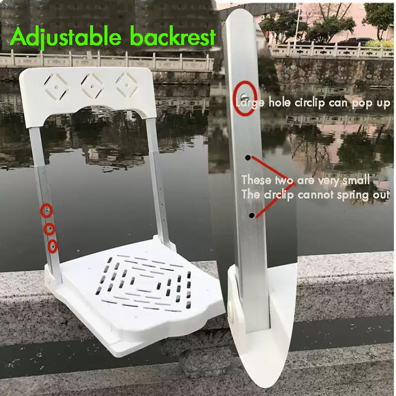 Foldable Fishing Box with Back - Outdoor Furniture With Storage recension och pris