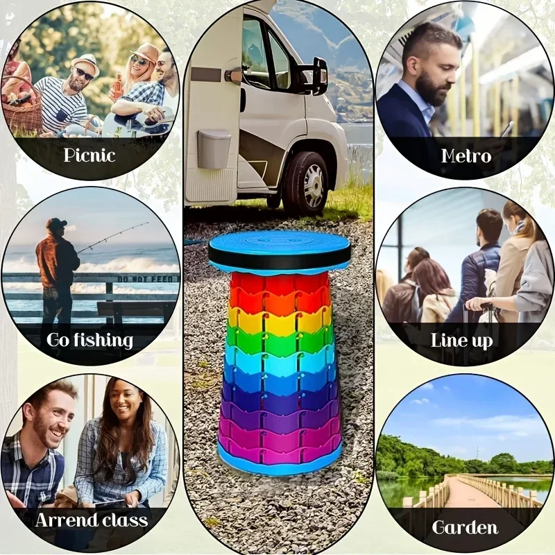 Rainbow Telescopic Camping Sto - Outdoor Furniture Designer recension och pris