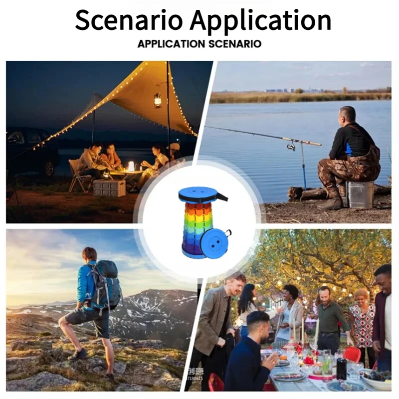 Rainbow Telescopic Camping Sto - Outdoor Furniture Designer recension och pris