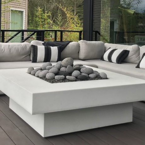 Outdoor Sofa Set Fire Pit Tabl - Outdoor Furniture With Fire Pit Table recension och pris
