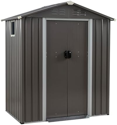 JY QAQA 5x3 FT Metal Outdoor G - Outdoor Furniture With Storage recension och pris