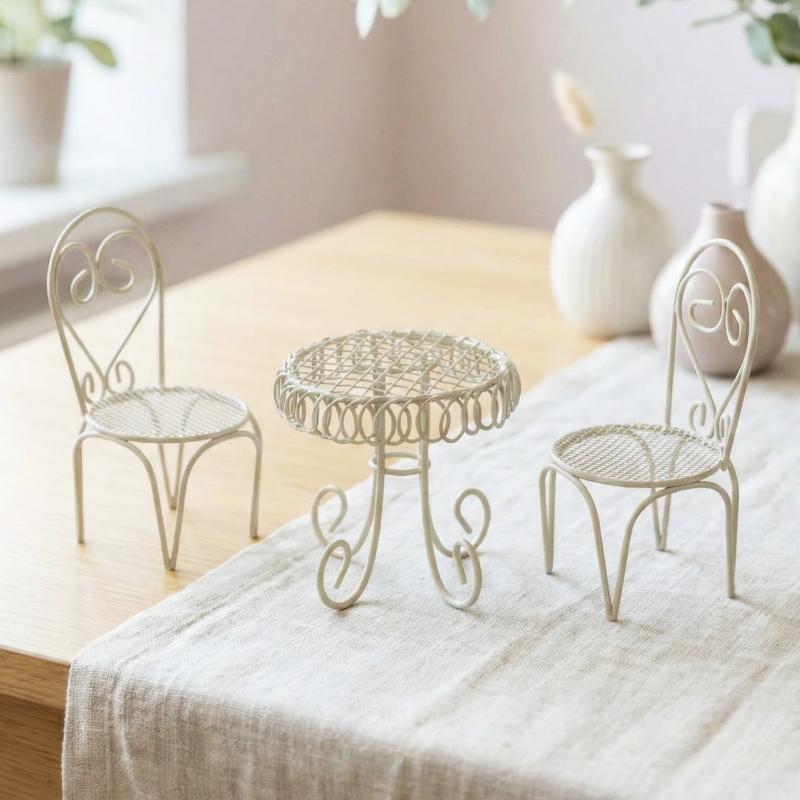 1/3Pcs Dollhouse Garden Displa - Outdoor Furniture Designer recension och pris