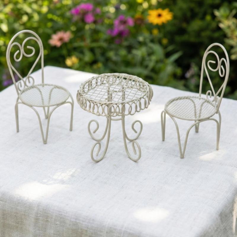 1/3Pcs Dollhouse Garden Displa - Outdoor Furniture Designer recension och pris